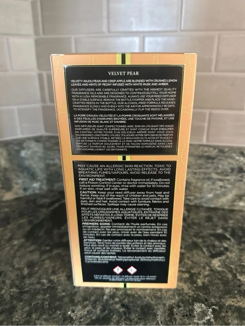 NEW Nest Fragrances Diffuser Velvet Pear 5.9 oz